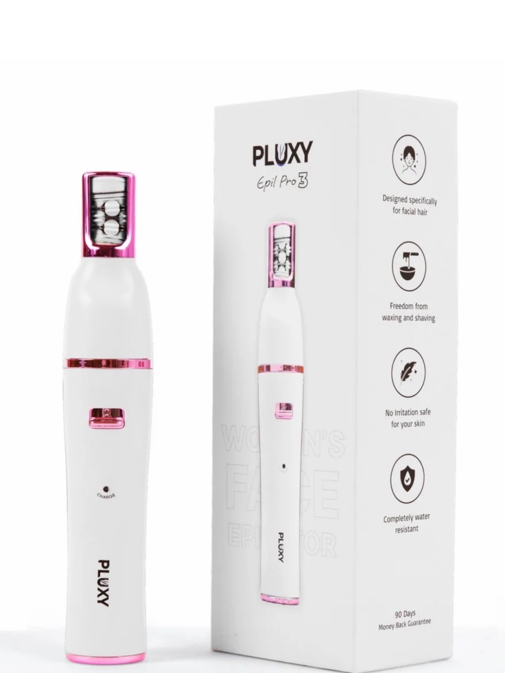 Pluxy epil pro 3 woman’s face epilator